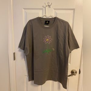 Teddy Fresh embroidered flower tshirt